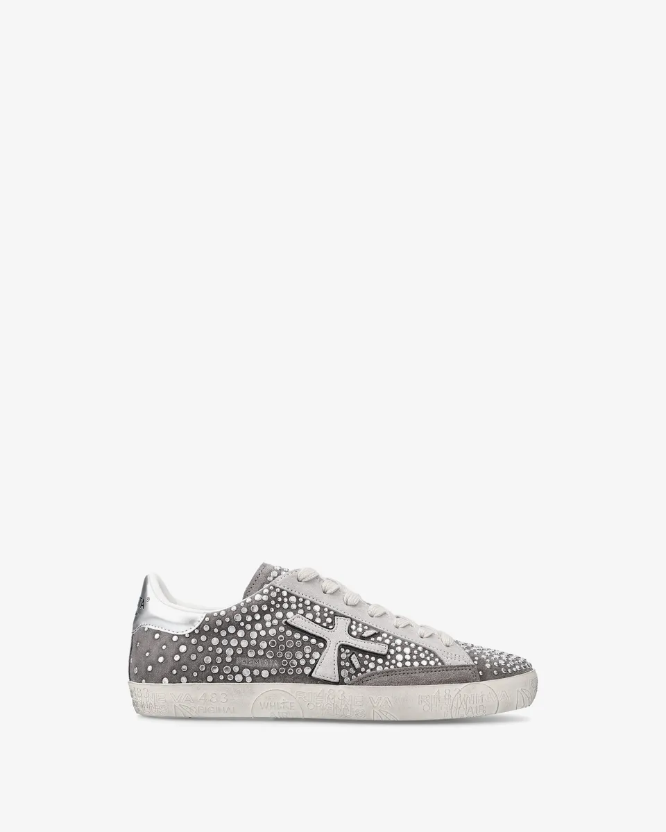 Premiata Stevend 7850 sneakers femme gris argent