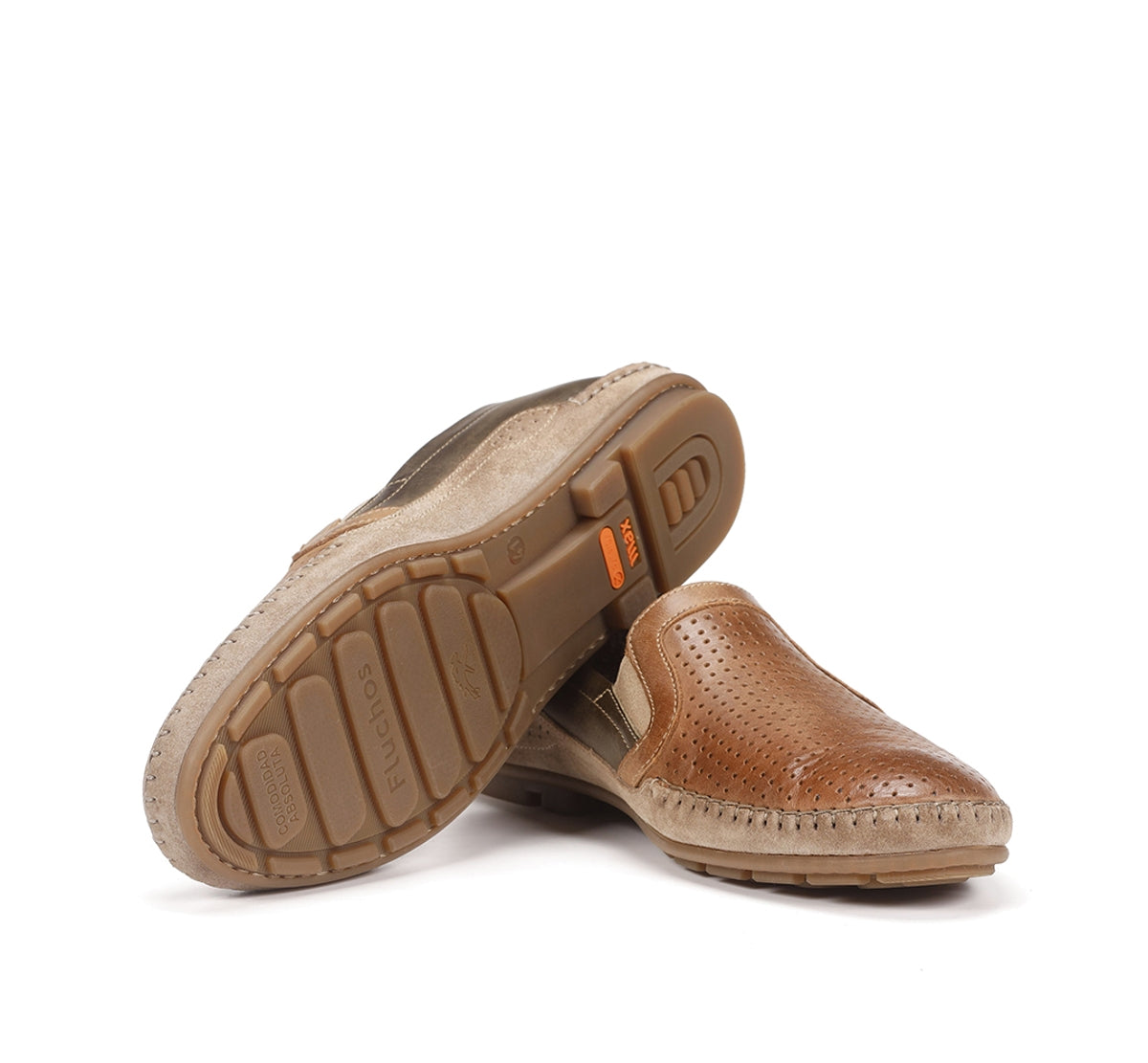 Fluchos Dorian F1172 slip-on homme marron