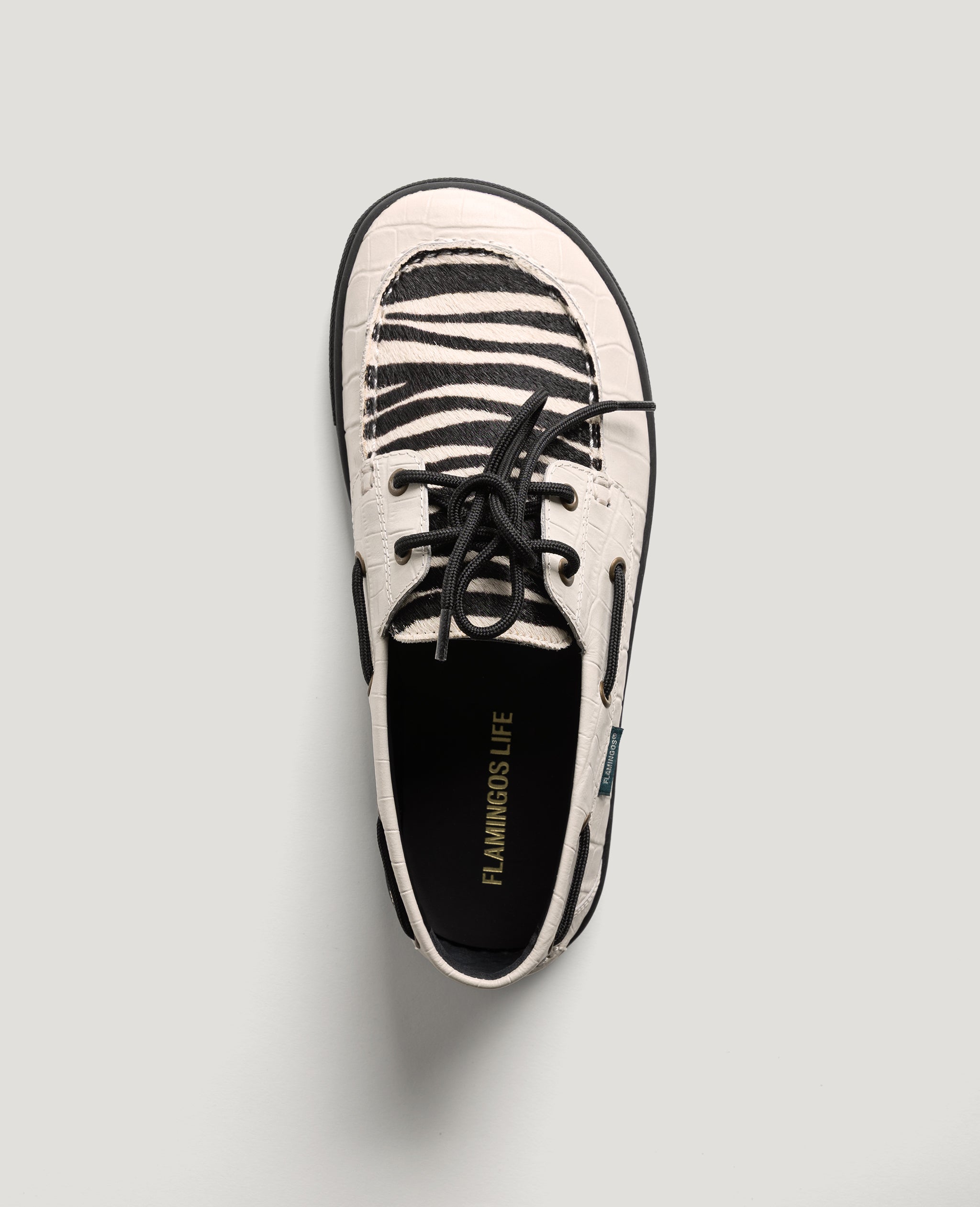 Flamingos Life Zero Boat chaussures Chalk Safari barefoot