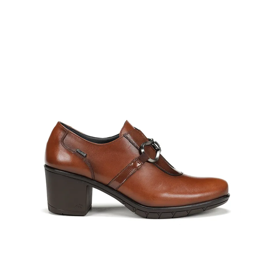 Fluchos Nydia F1806 chaussure marron femme cuir