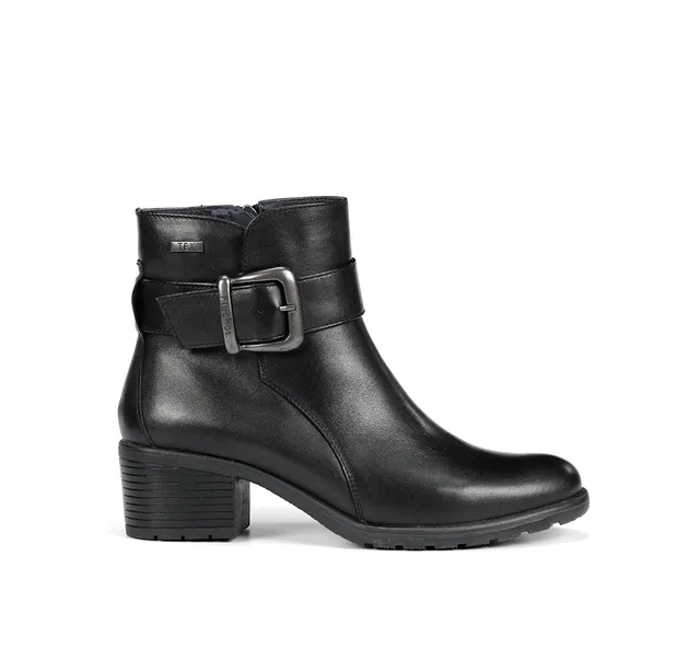 Fluchos Galit F2315 bottines femme noir talon bas