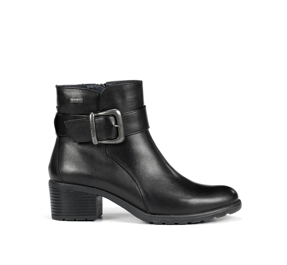 Fluchos Galit F2315 bottines femme noir talon bas