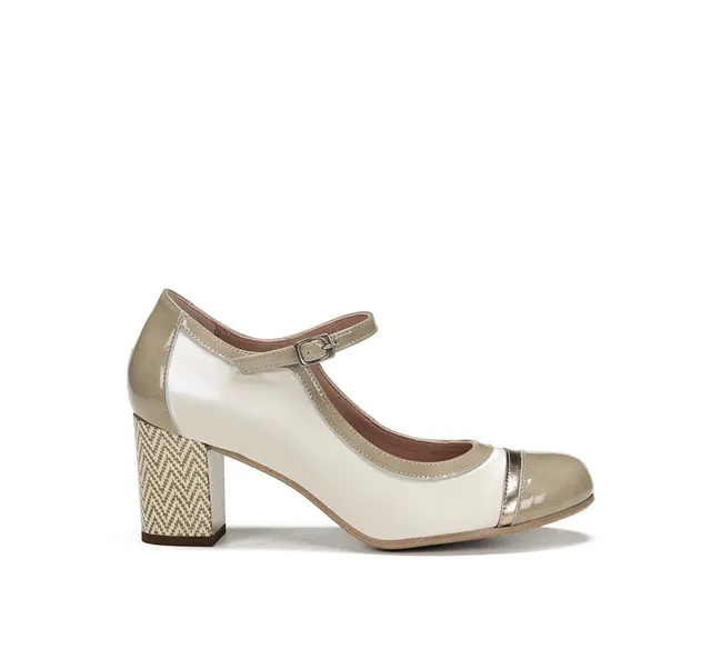 Dorking by Fluchos Rodin D9092 escarpins blanc à talon