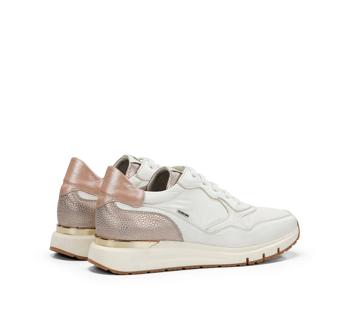 Dorking Serena D9049 baskets femme blanc confort