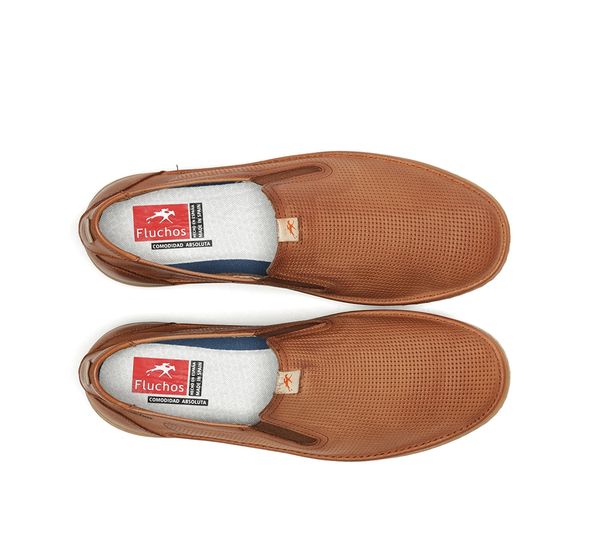 Fluchos Leo F1946 baskets slip on marron homme