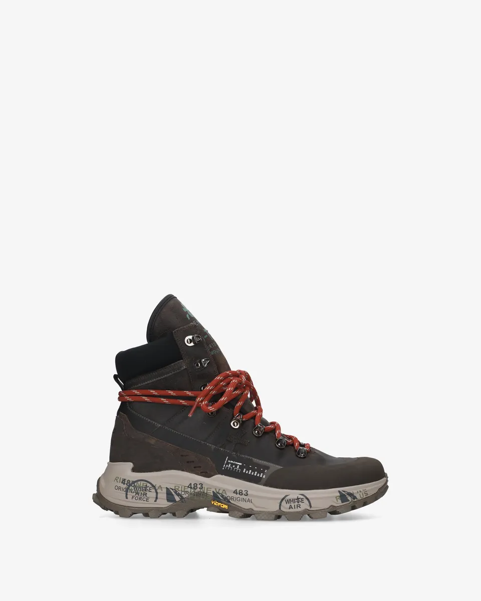 Premiata MidTreck 508 Boots Marron Vibram Homme