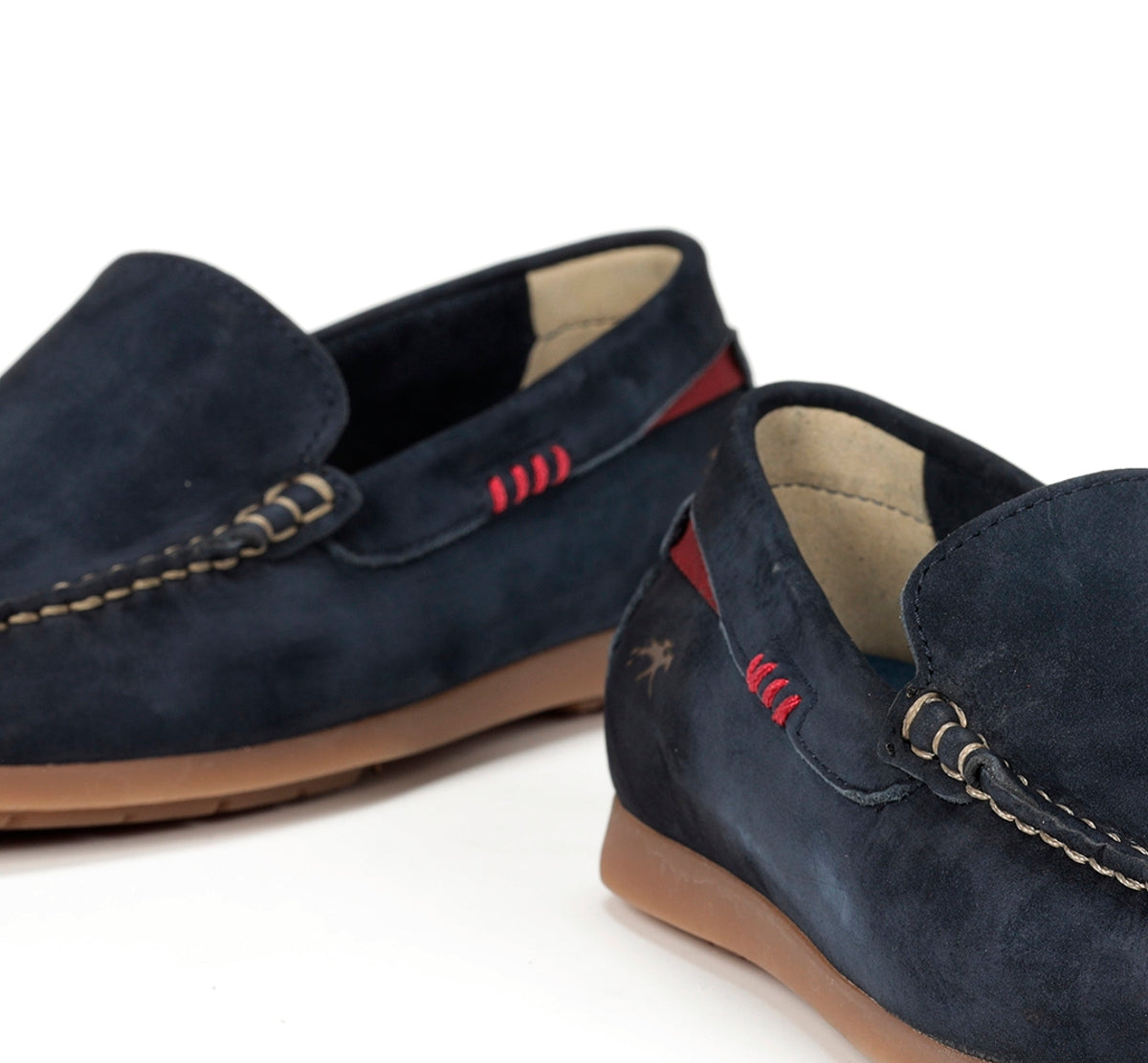 Fluchos Troy F1729 mocassin homme bleu léger
