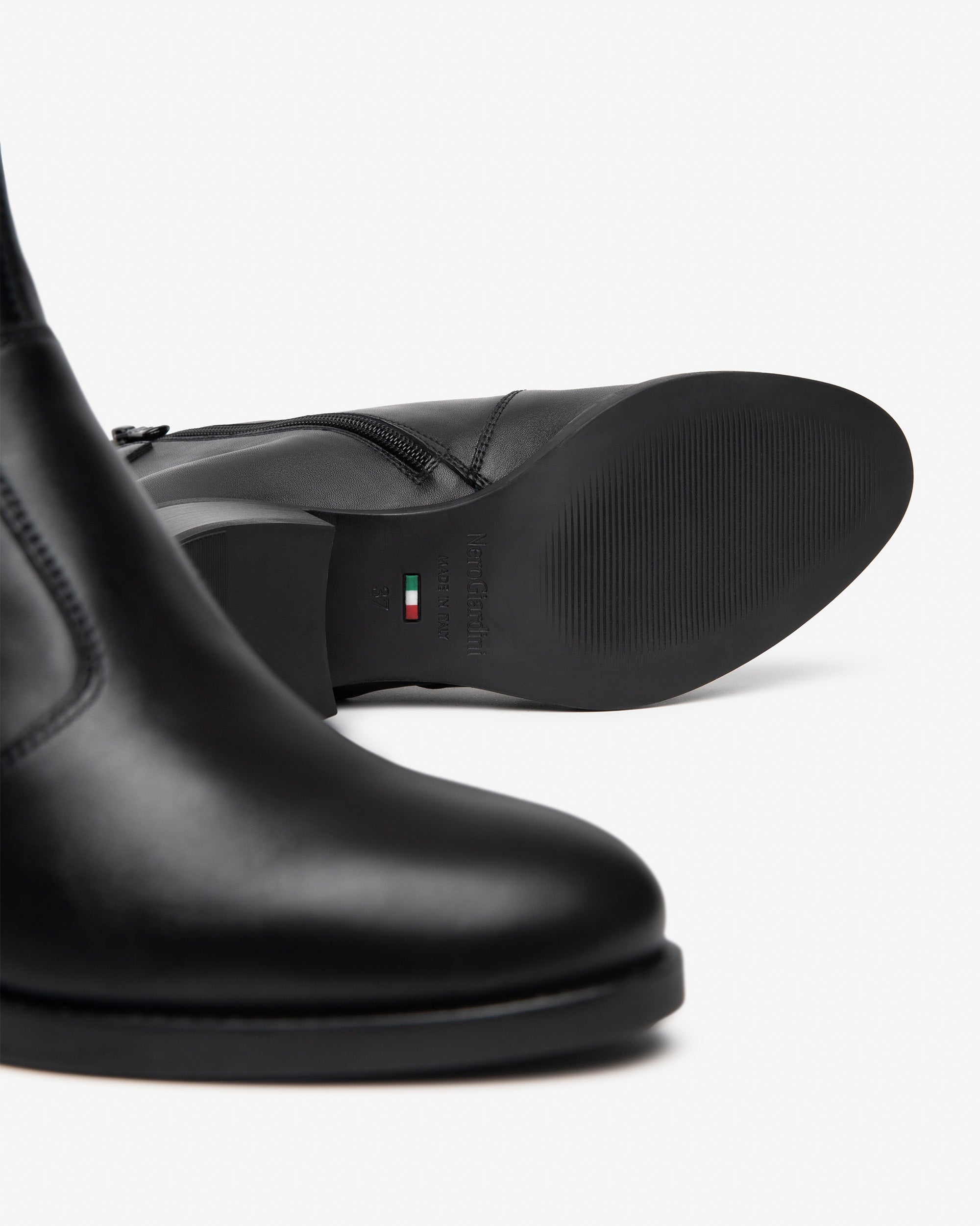 Nero Giardini Ankle Boots bottines cuir femme talon 40mm