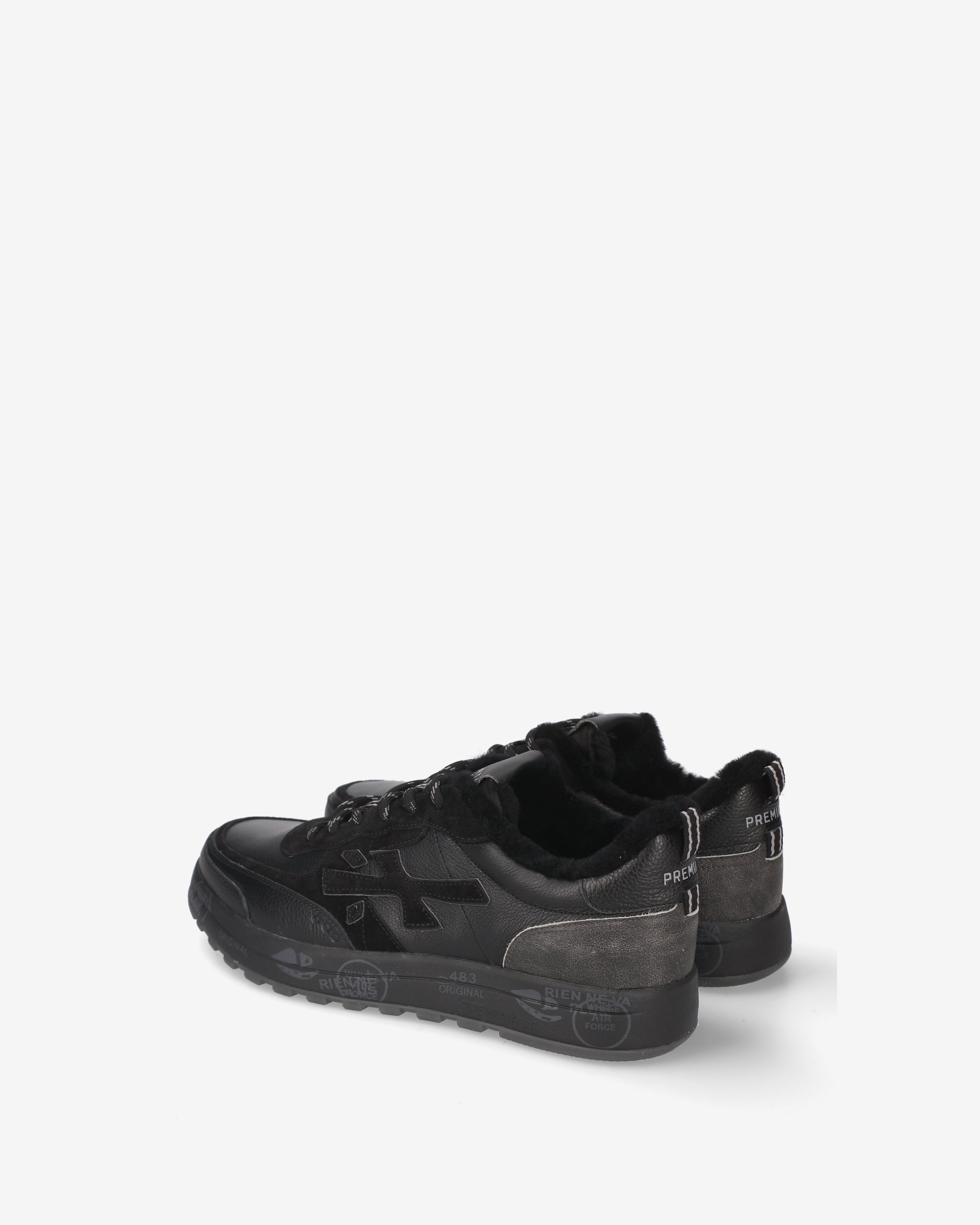Premiata Nous 8465m sneakers cuir noir homme