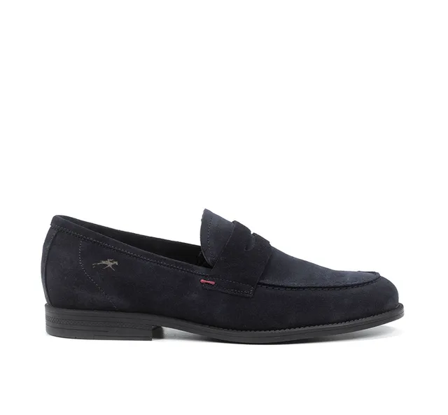 Fluchos Henri F0824 mocassins bleu homme cuir