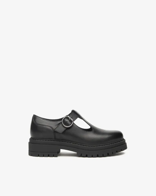 Nero Giardini Mary Jane babies femme cuir bordeaux