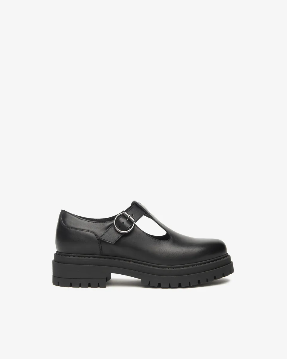 Nero Giardini Mary Jane babies femme cuir bordeaux