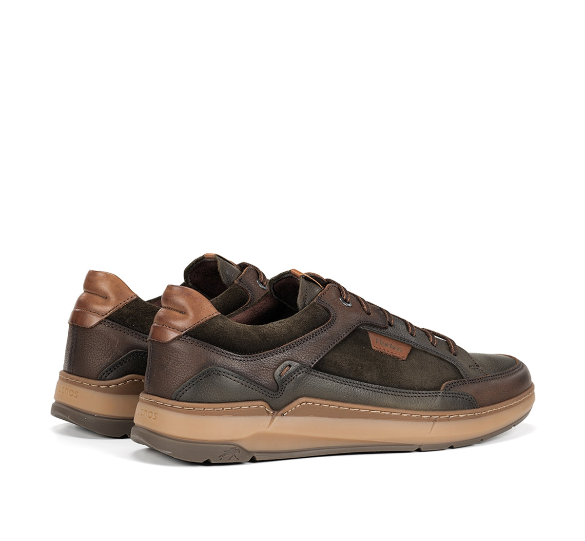 Fluchos Jeff F2279 baskets homme vert à lacets