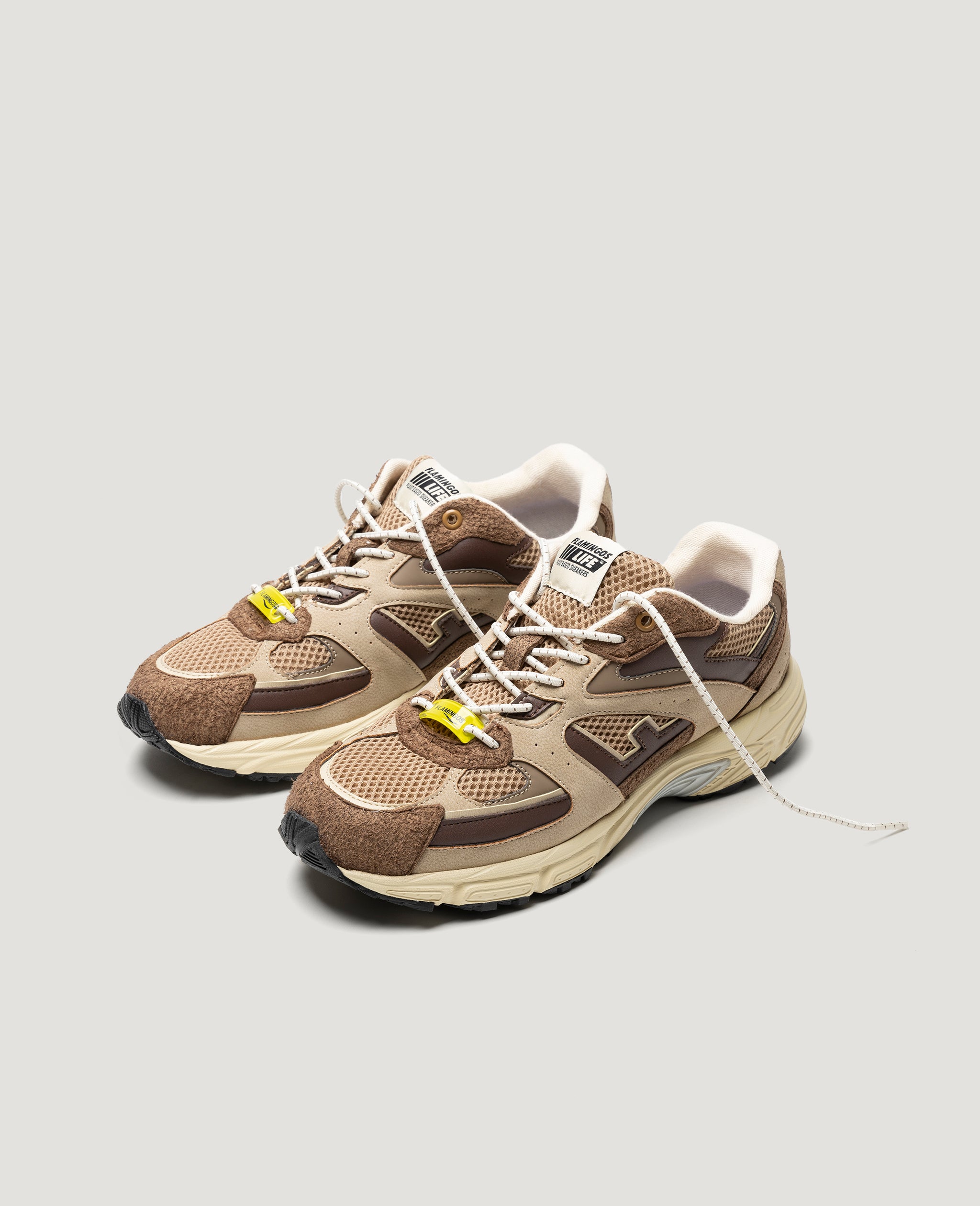 Flamingos Wairoa Cocoa Cream sneaker vegan mixte