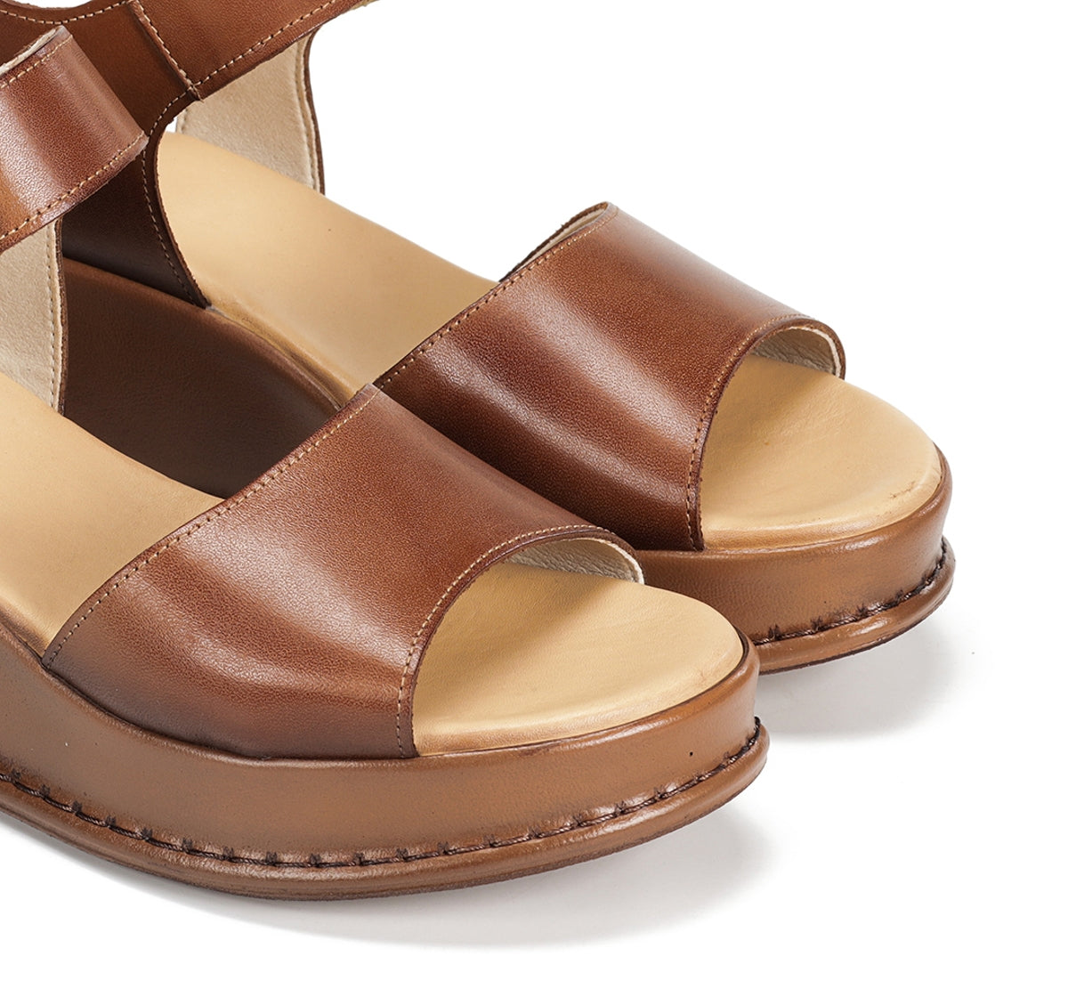 Dorking Windy D9649 Sandales Marron Femme Cuir