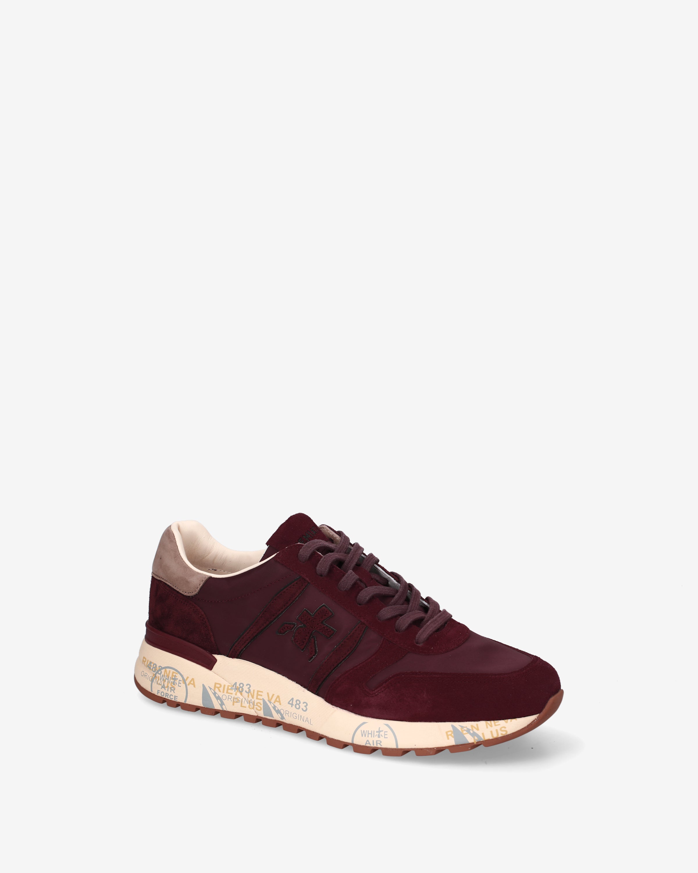 Premiata Lander 8411 sneakers nylon bordeaux