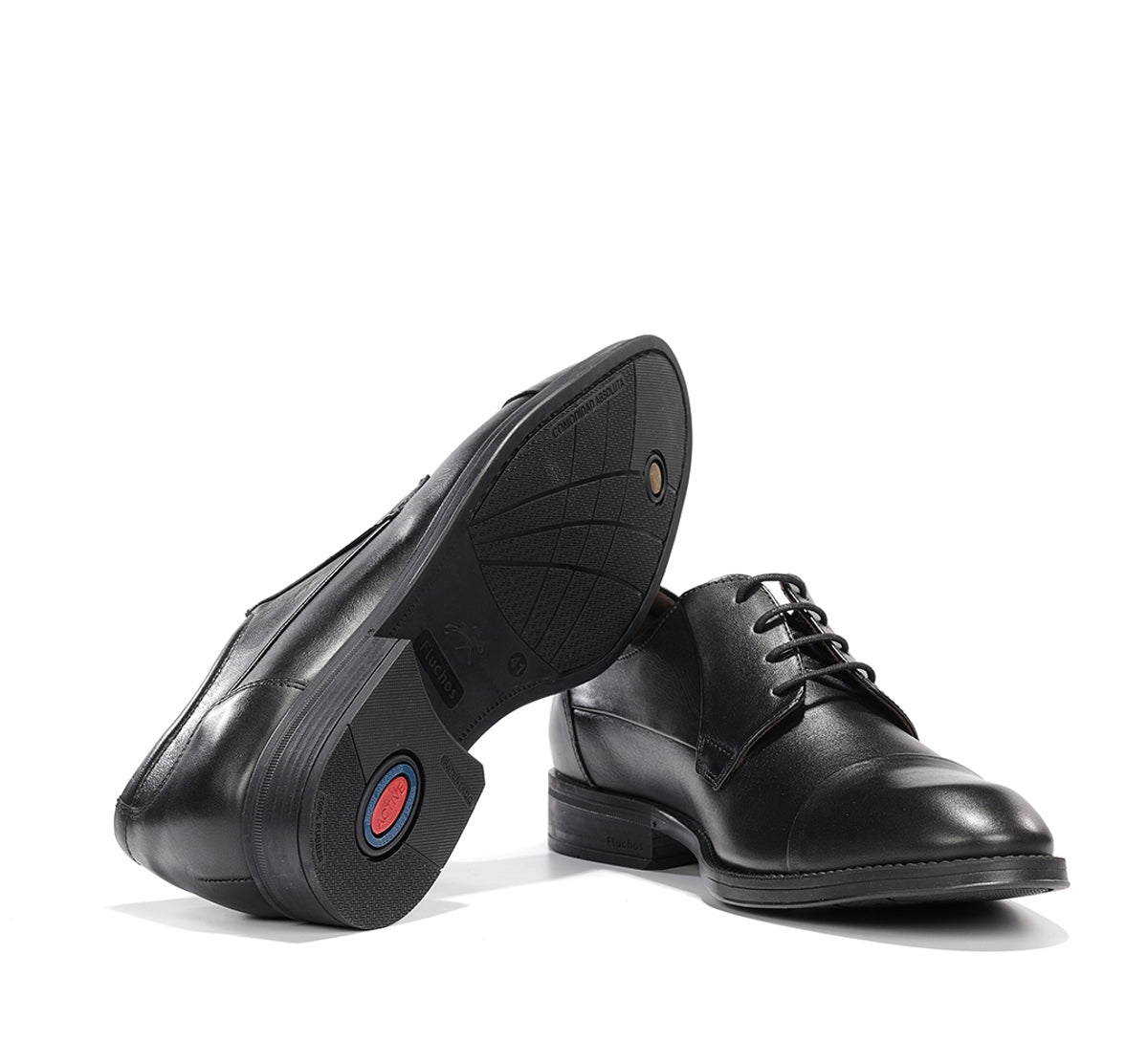 Fluchos Nantes F2486 chaussure homme noir cuir