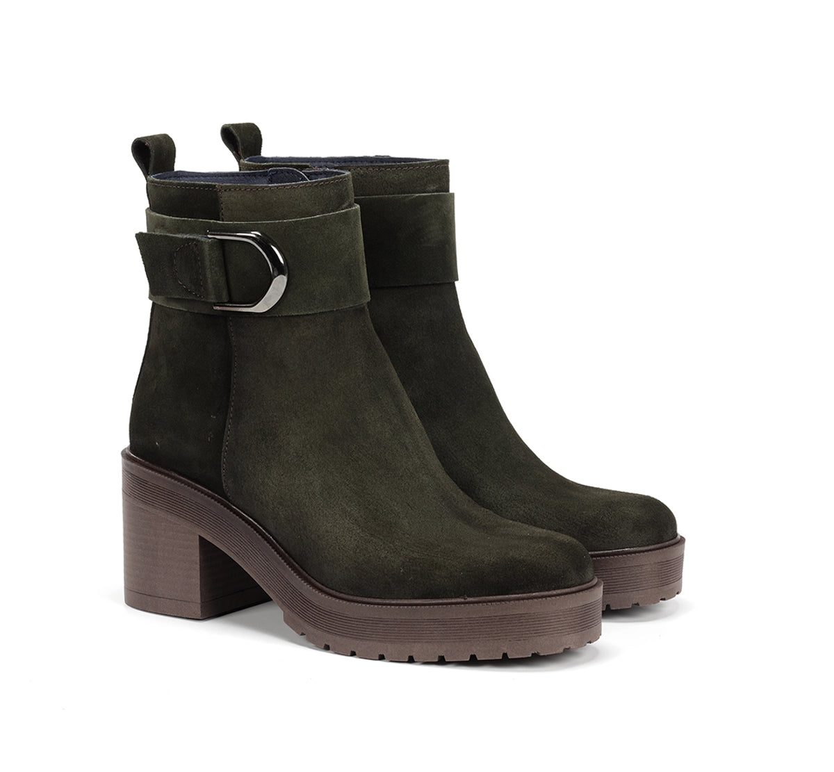 Dorking by Fluchos Sarah D9573 bottine femme verte