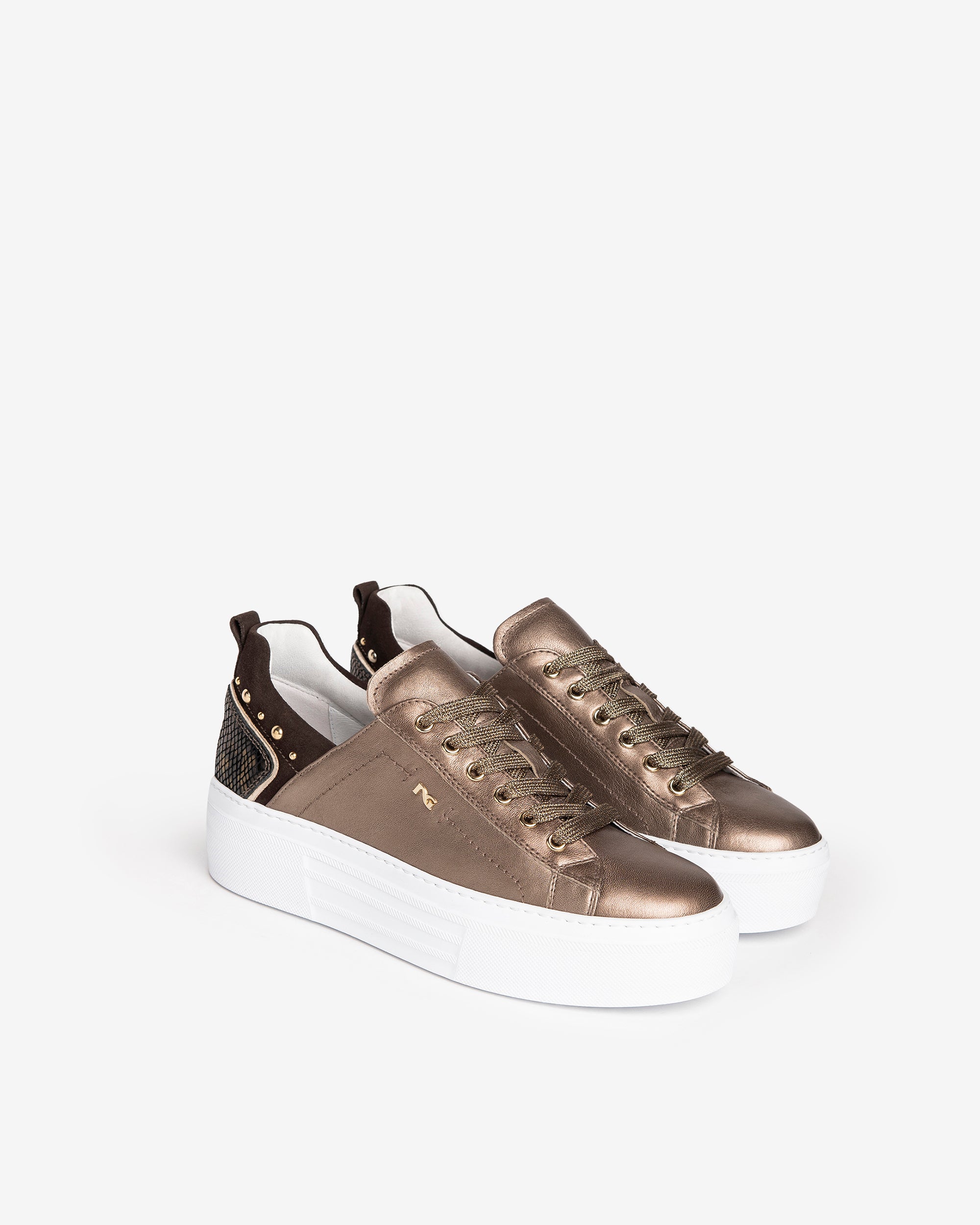 Nero Giardini Sneakers baskets femme cuir daim