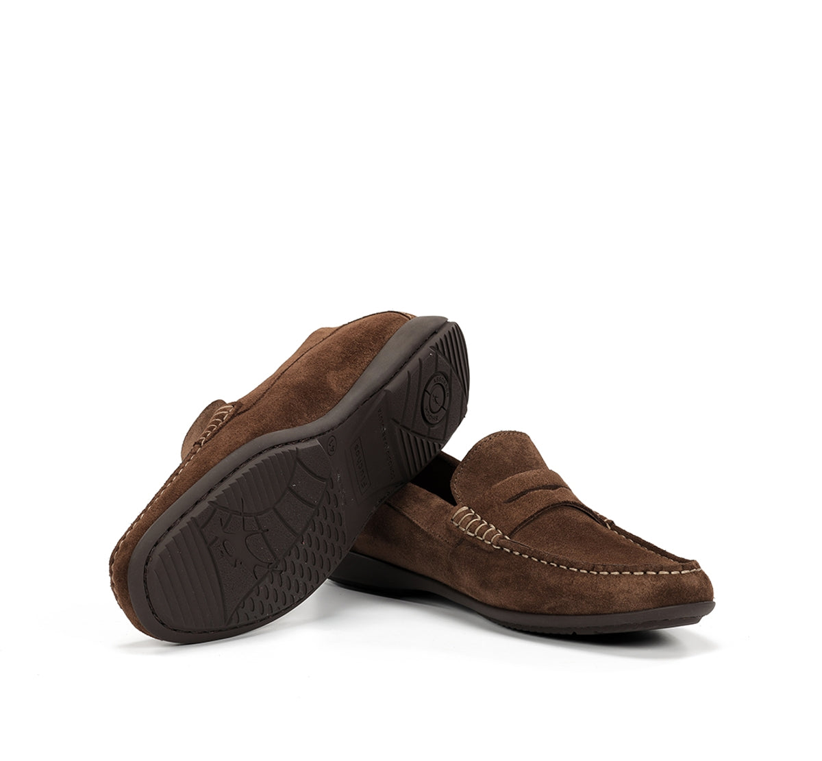 Fluchos Samoa F2207 mocassin homme marron souple