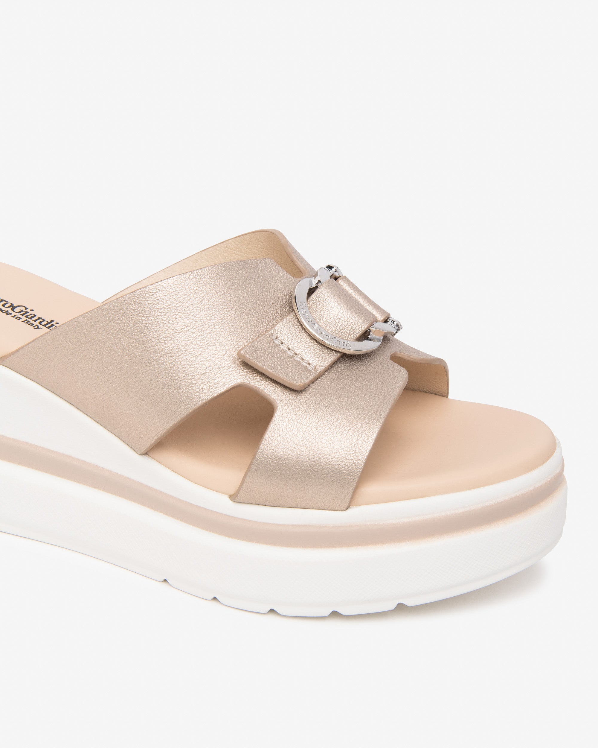 Nero Giardini Slippers mules cuir femme confort pointure 38