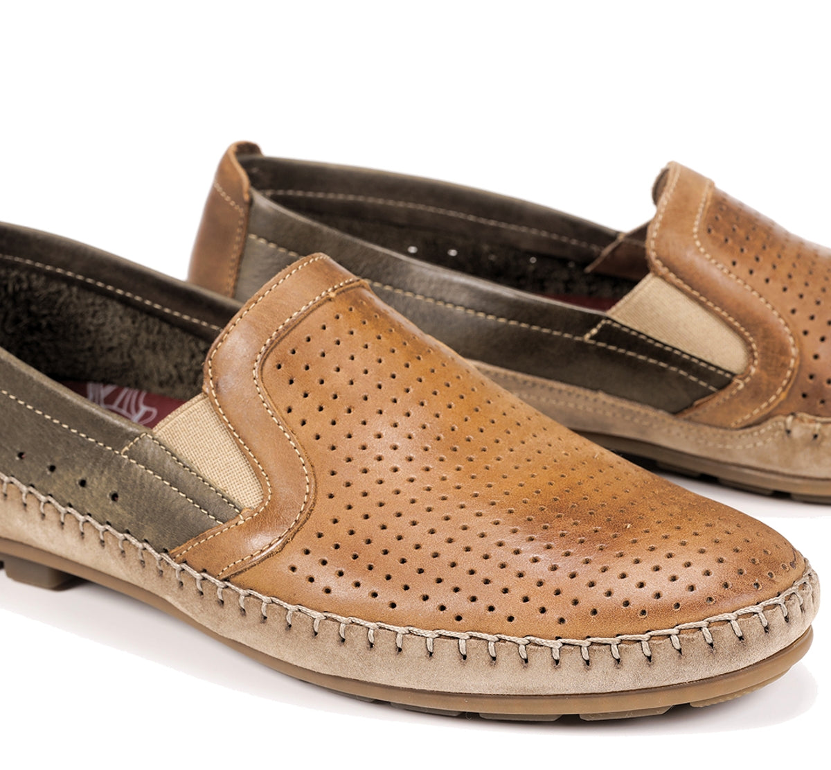 Fluchos Dorian F1172 slip-on homme marron