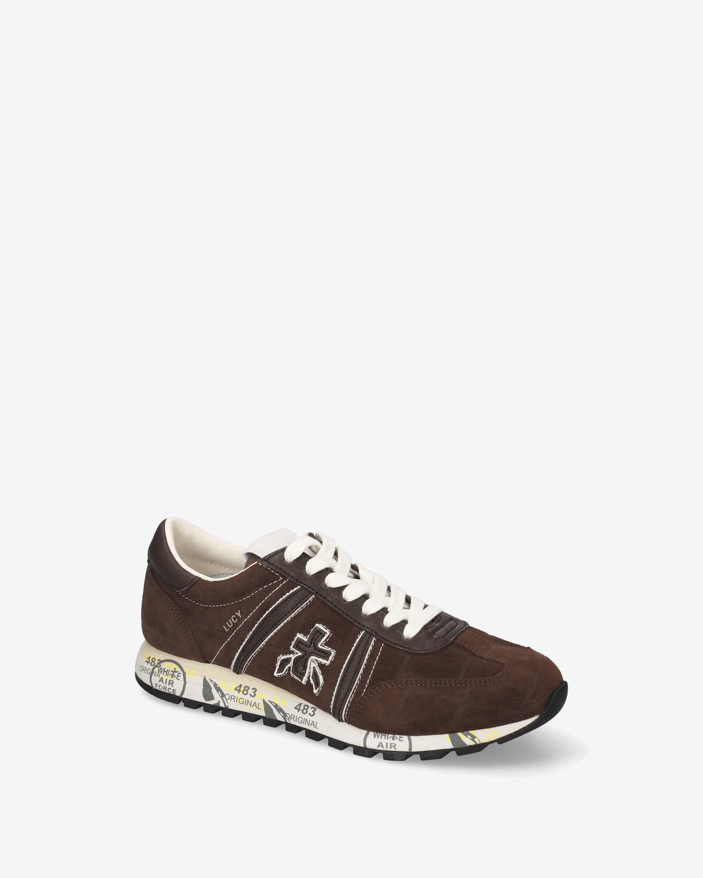 Premiata Lucyd 0.1 8413 sneakers femme marron cuir