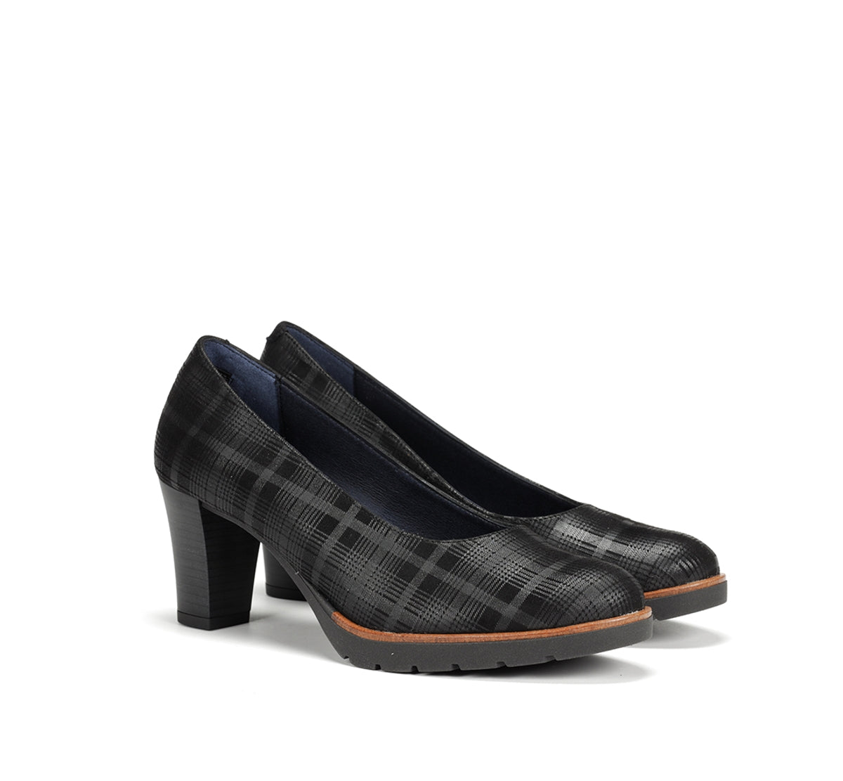 Dorking Opium D7976 escarpin noir femme cuir