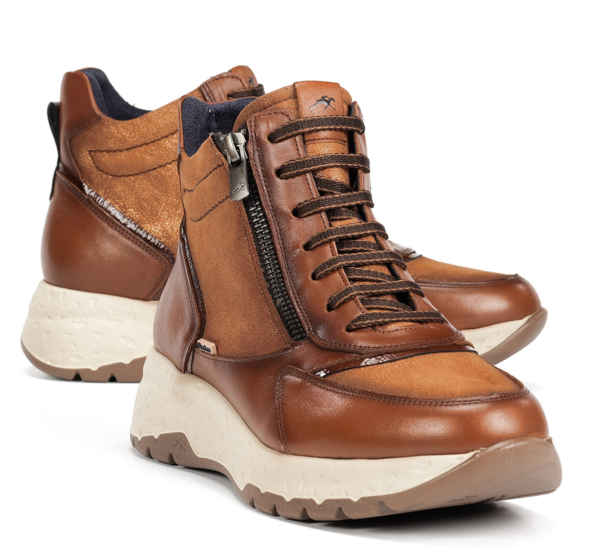 Fluchos Nexus F2311 bottines femme marron cuir