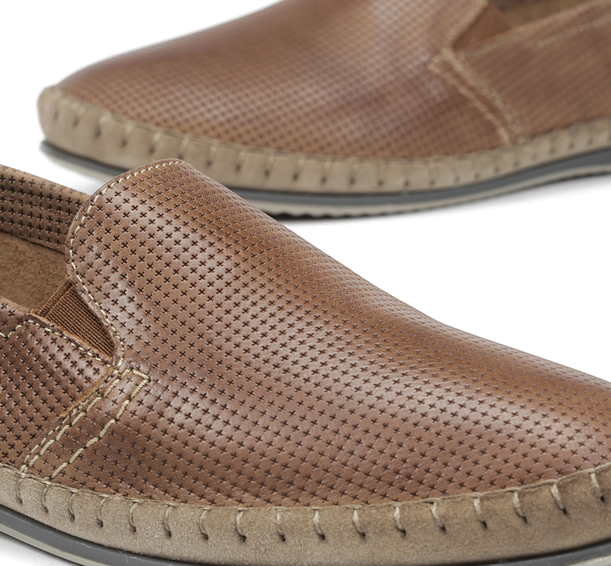 Fluchos Bahamas 8674 slip on homme marron