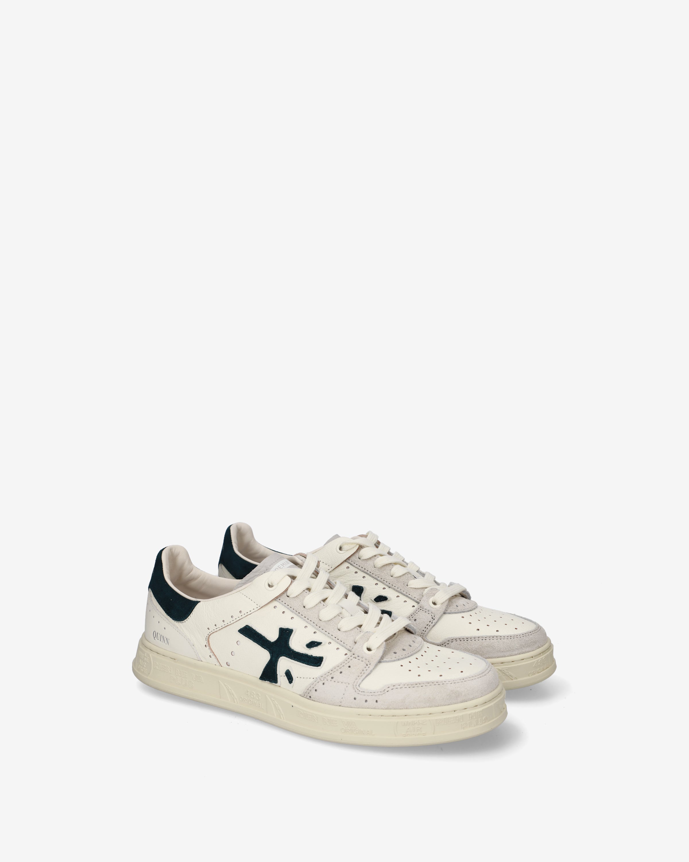 Premiata Quinn 8650 sneakers homme cuir blanc