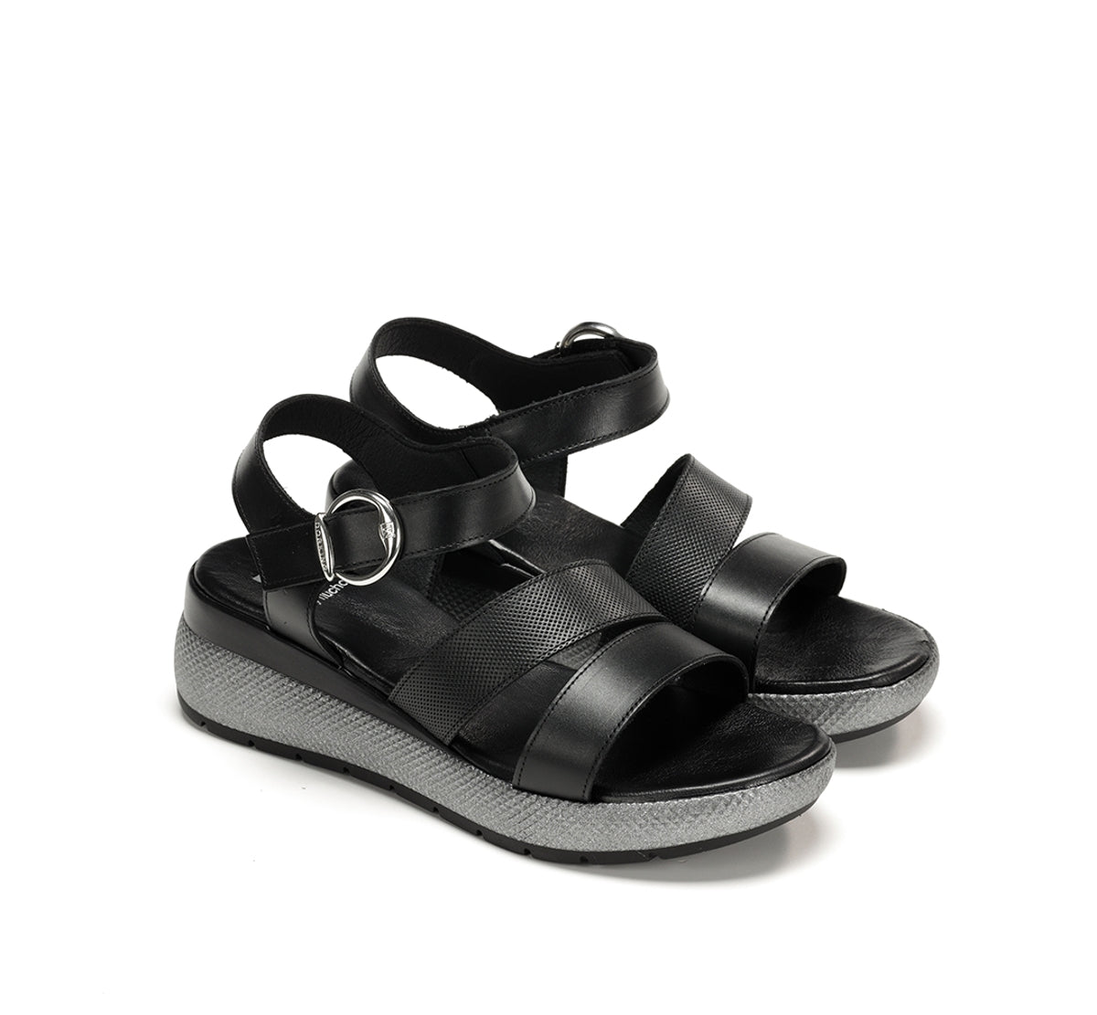 Dorking by Fluchos Ever D9313 sandales noir femme