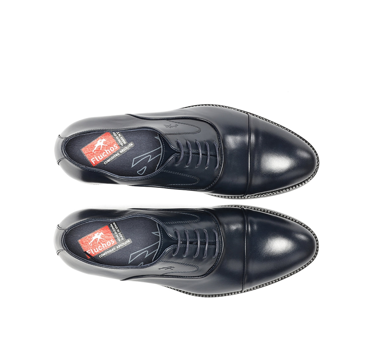 Fluchos Robert F2162 chaussure ville homme bleu cuir