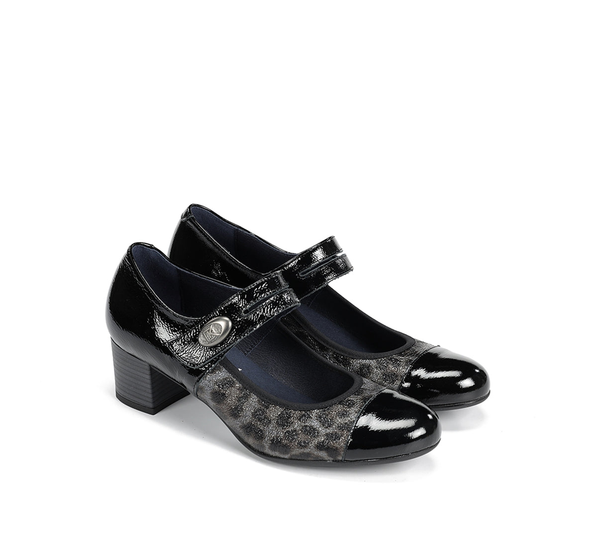 Dorking by Fluchos Geminis D8637 escarpin noir femme