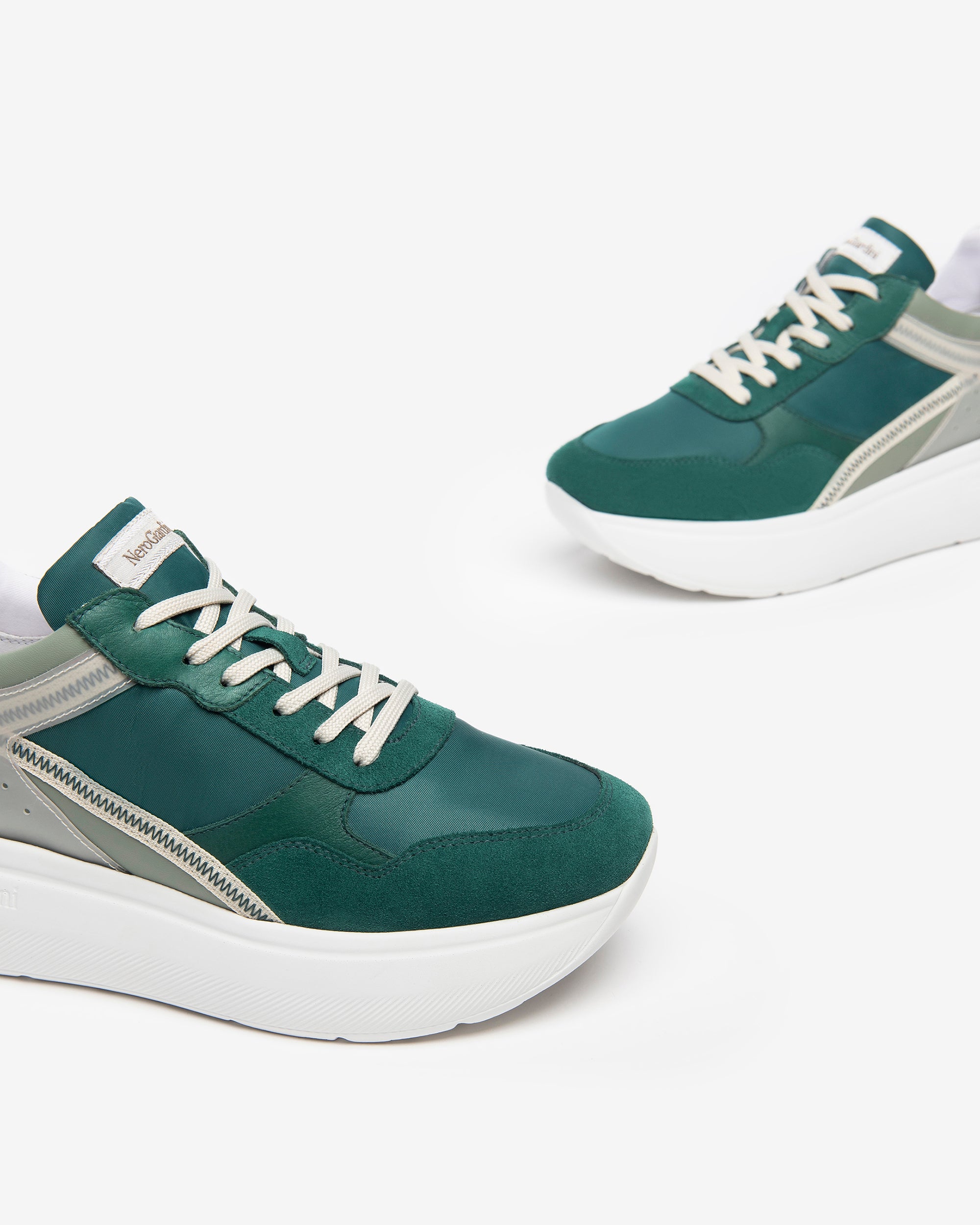 Nero Giardini Sneakers baskets femme daim cuir