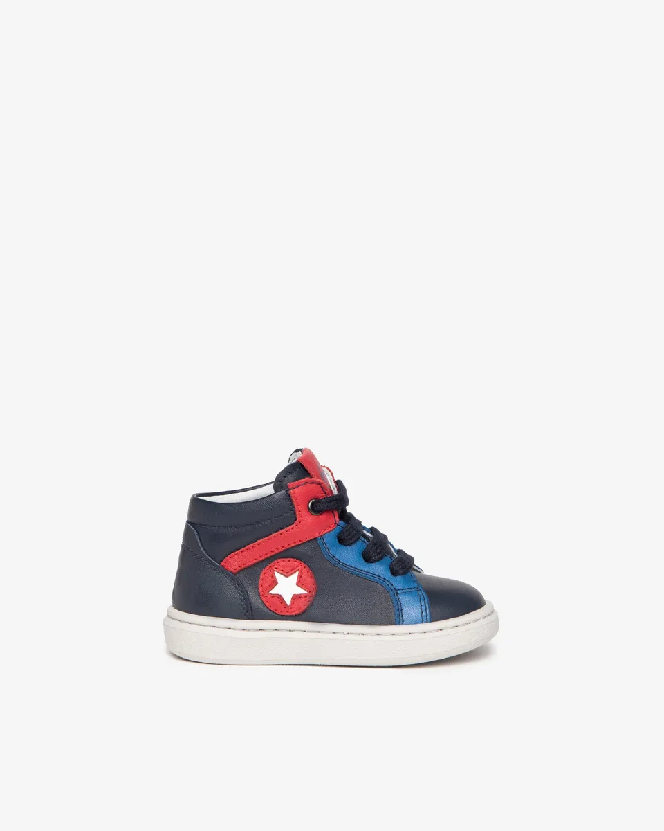 Nero Giardini Sneakers cuir bébé garçon DryGo 19-24