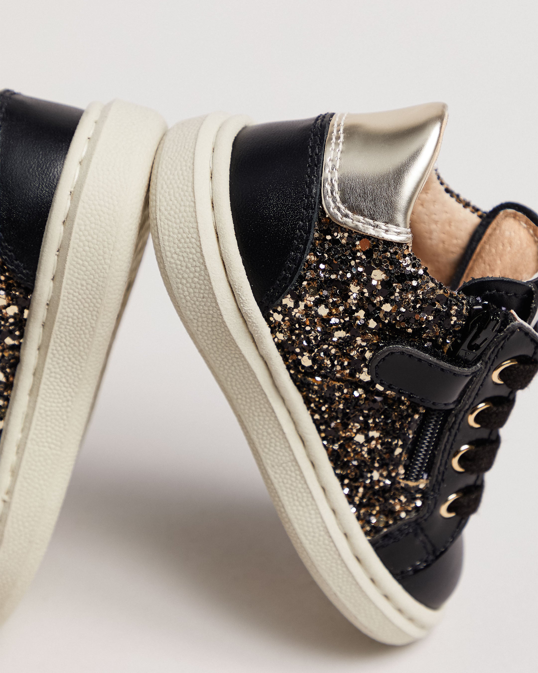 Nero Giardini Sneakers baskets fille tissu cuir hiver