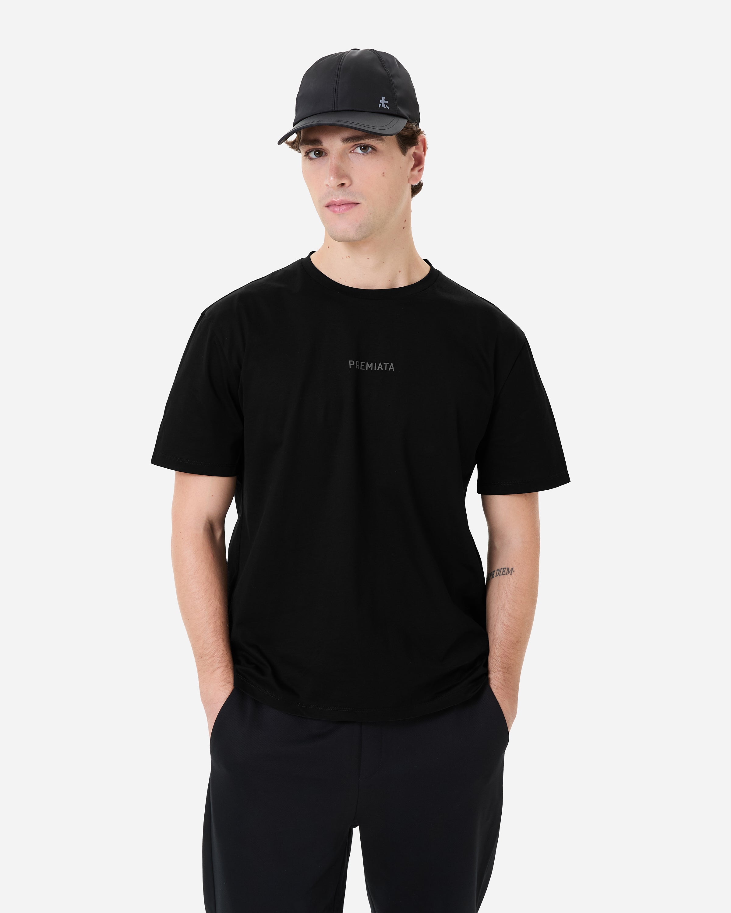 Premiata T-Shirts & Polo T-shirt noir coton homme