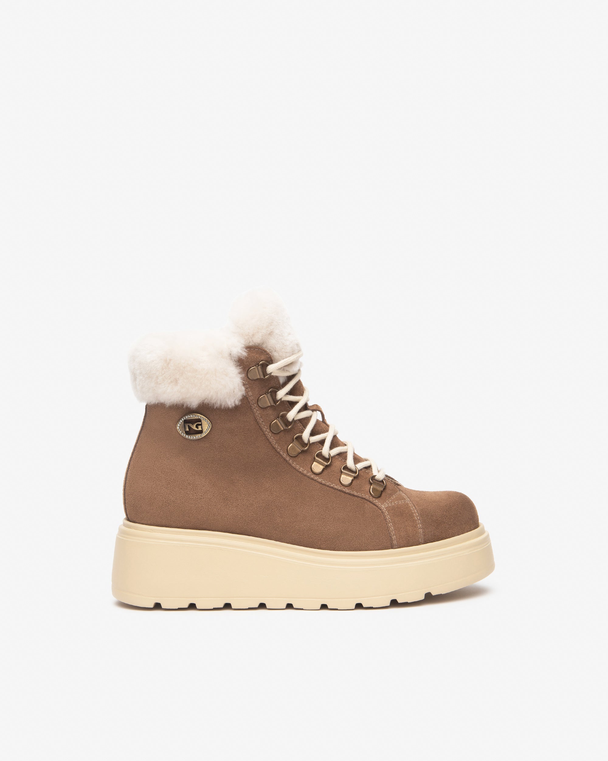 Nero Giardini Ankle Boots Bottines Femme Daim Fourrées 38