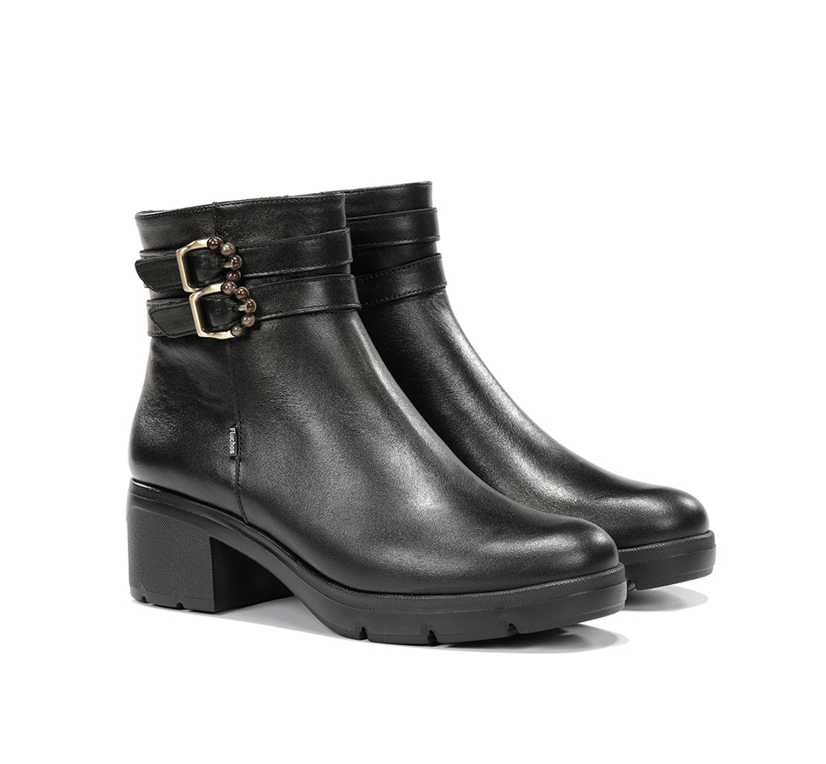 Fluchos Fugaz F2516 bottine noire femme à talon
