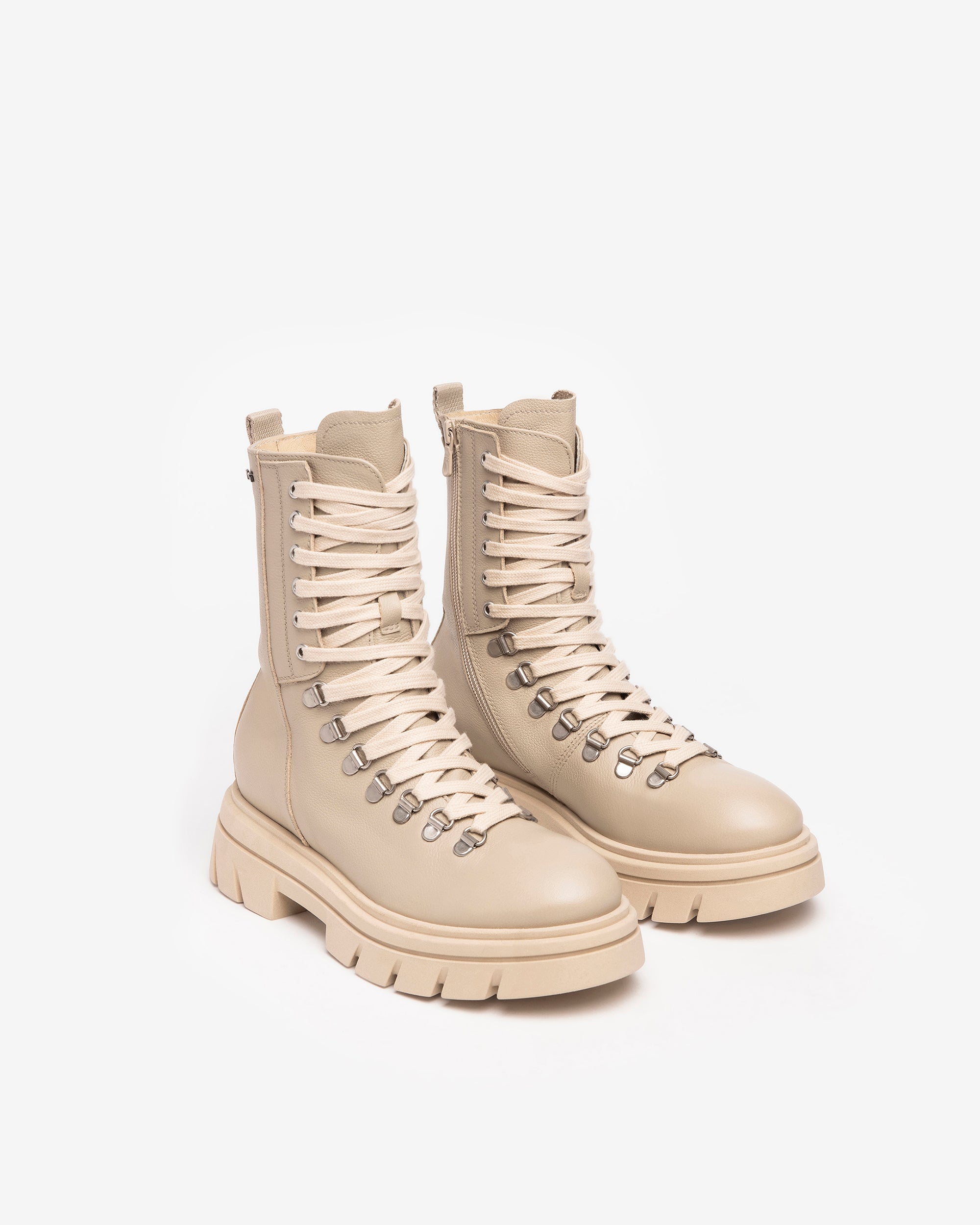 Nero Giardini Combat Boots femme cuir hiver