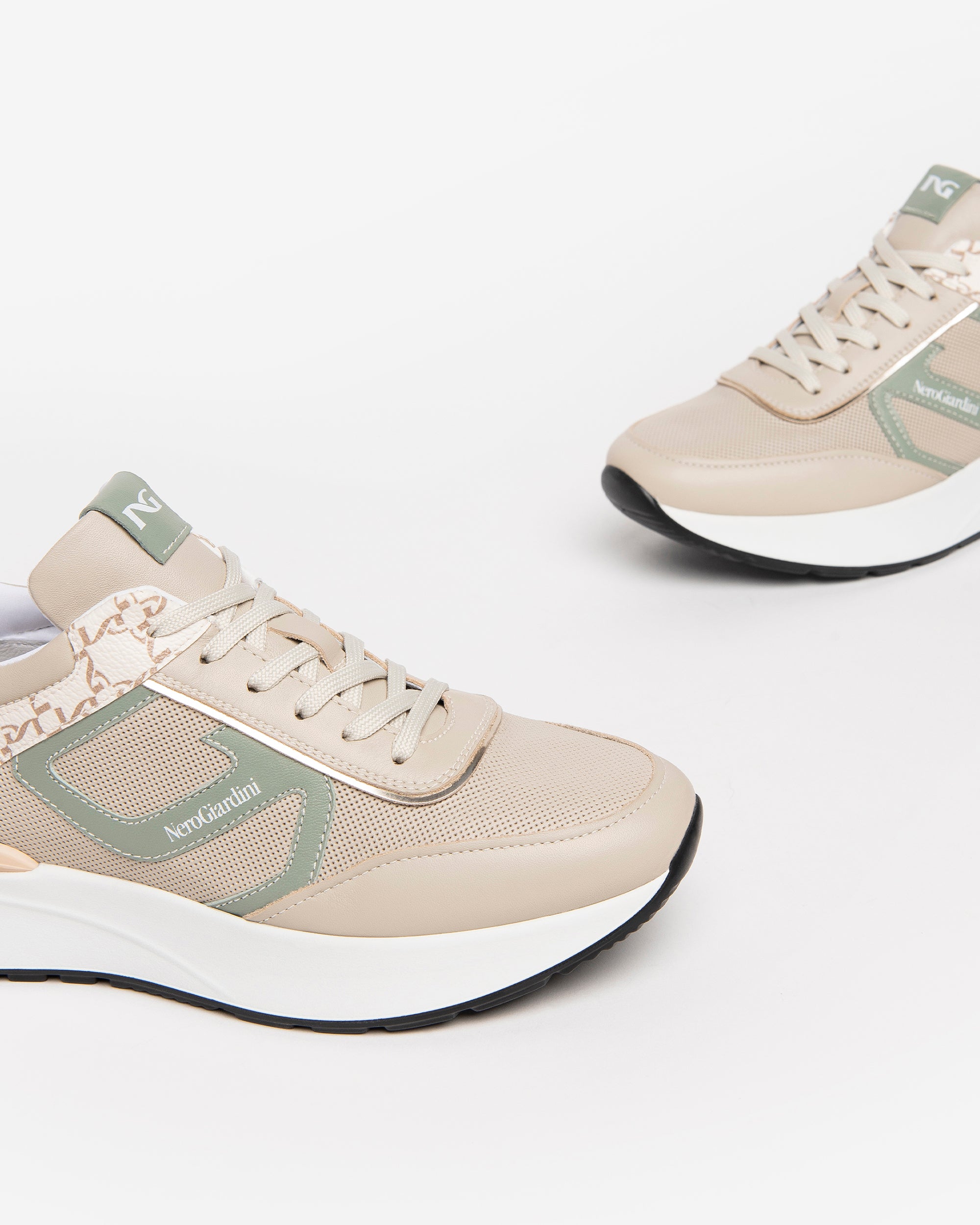 Nero Giardini Sneakers baskets cuir femme printemps