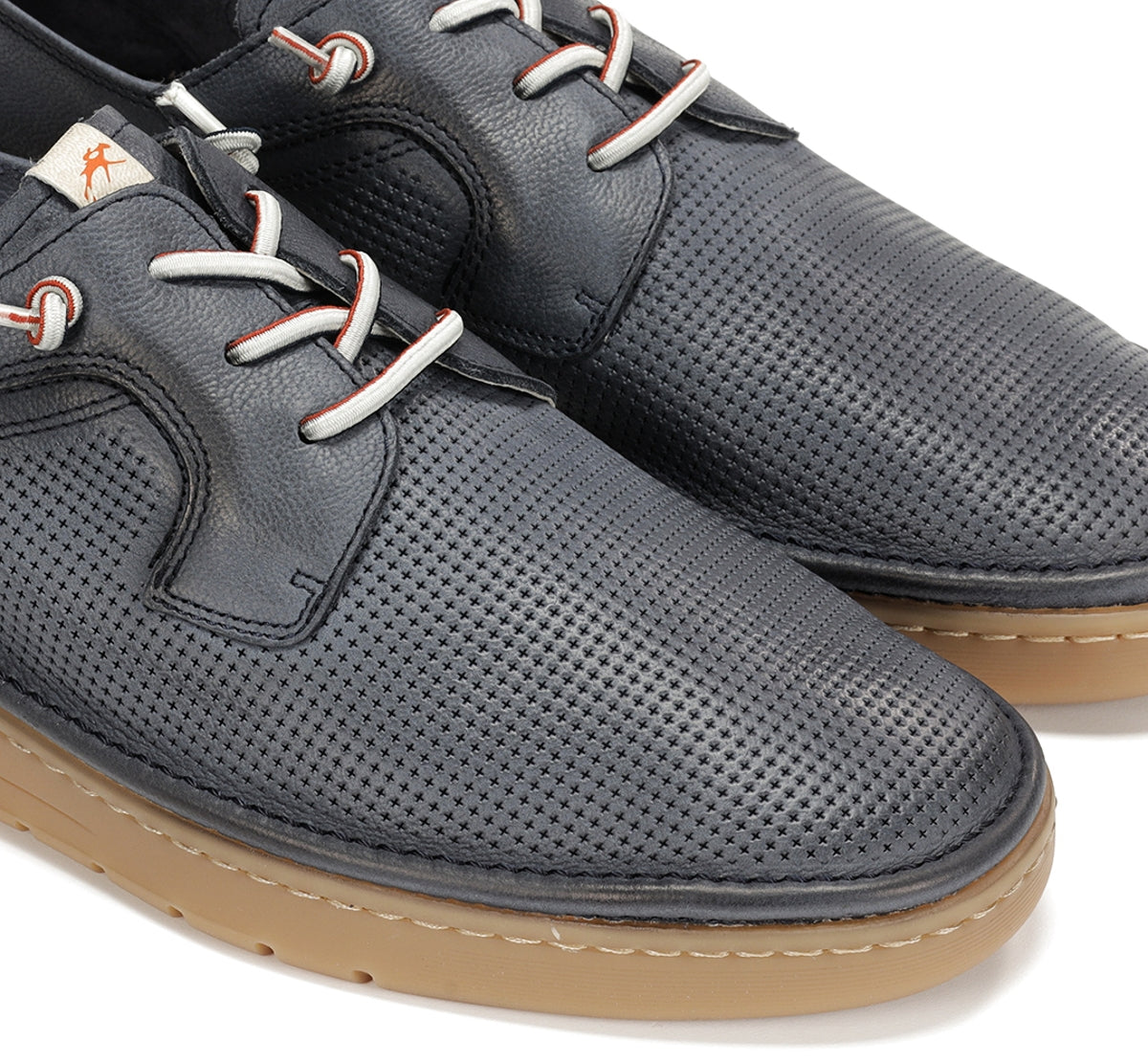 Fluchos Leo F1947 baskets homme bleu rétro
