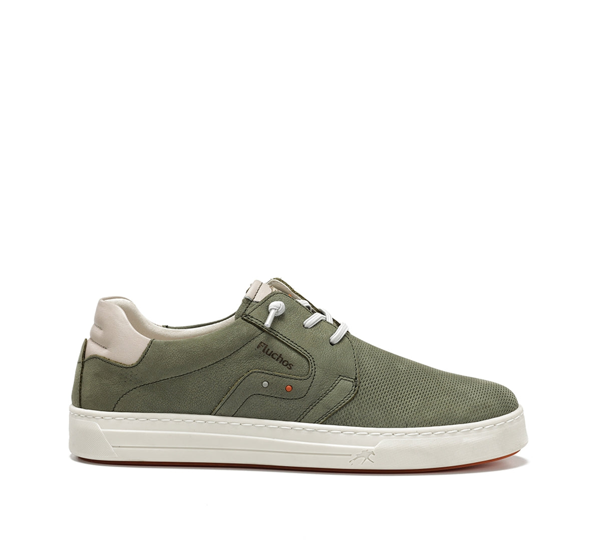 Fluchos Nemo F2366 chaussures homme vert lacets