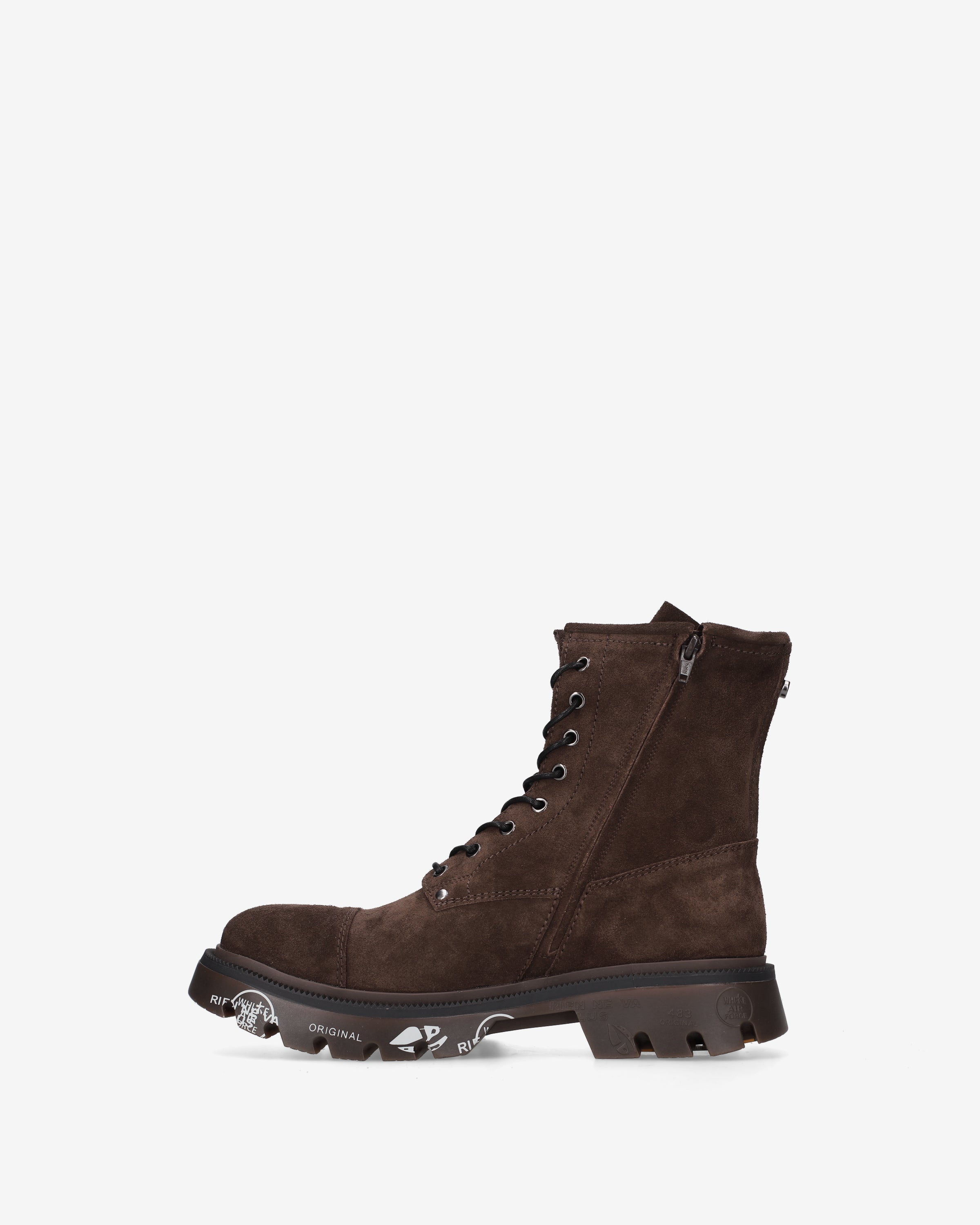 Premiata Clapham 521 sneakers cuir daim marron homme