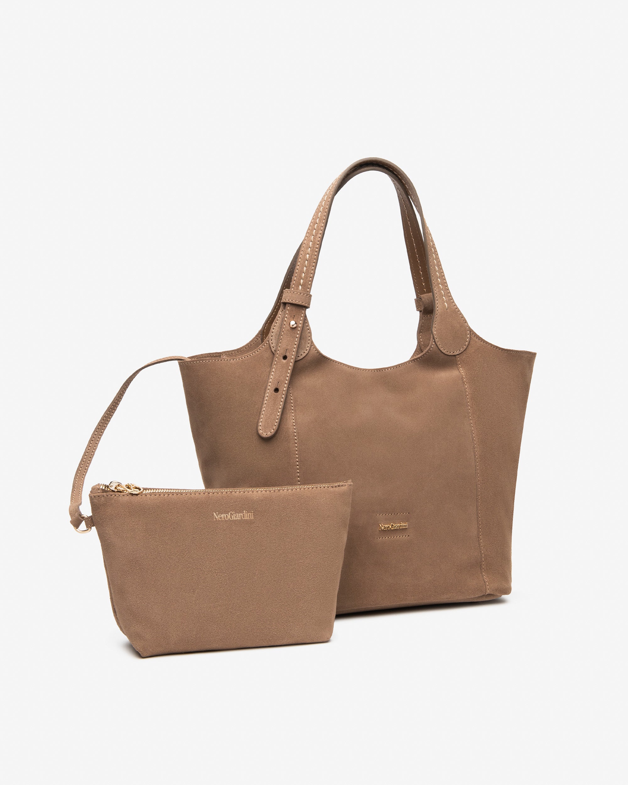 Nero Giardini Bags sac shopping daim femme unique
