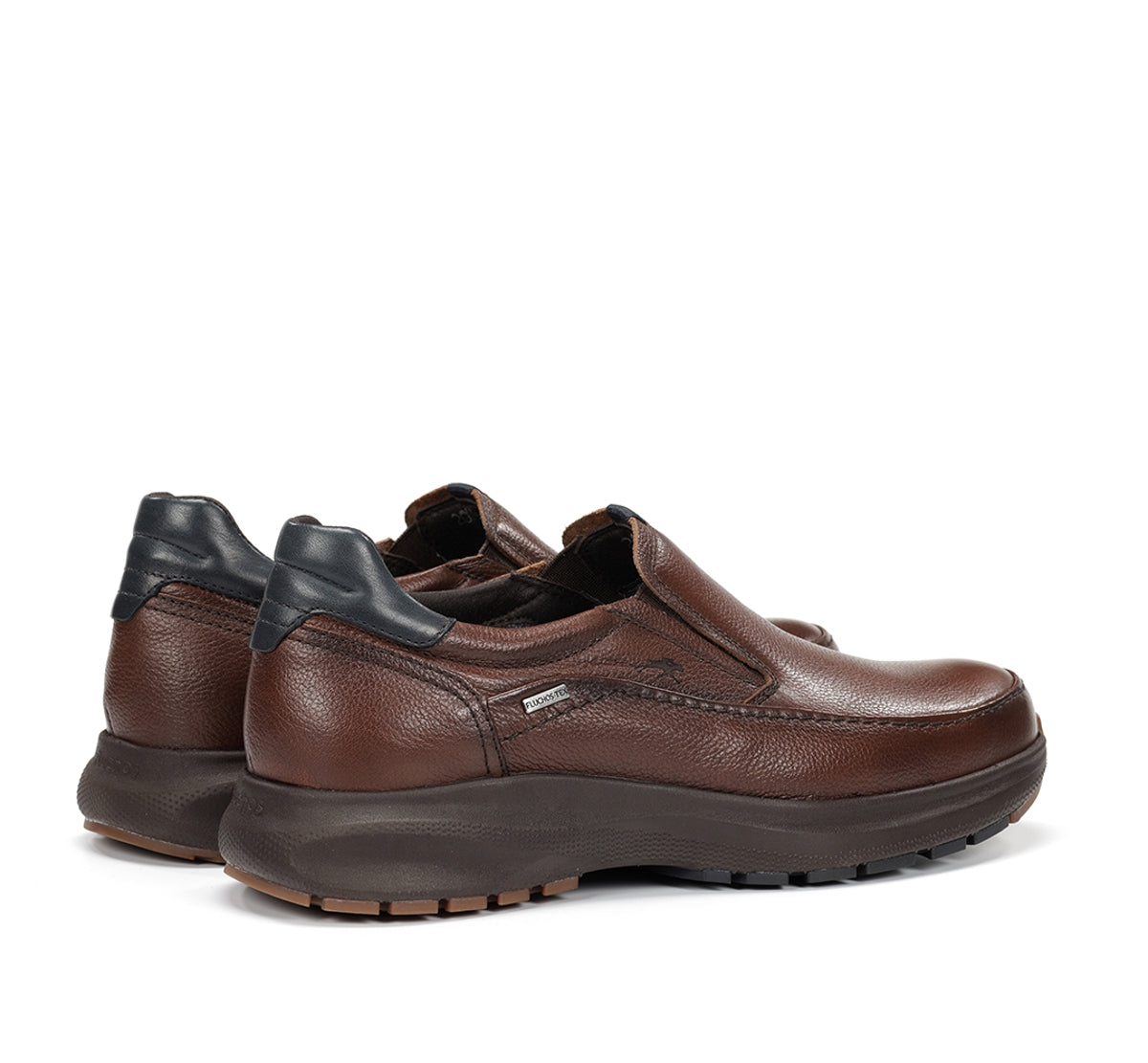 Fluchos Triton F2064 slip on marron homme cuir imperméable