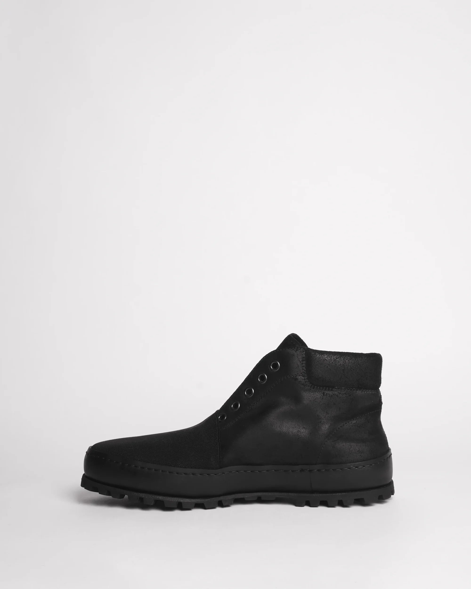 Premiata 010 boots homme daim sans lacets