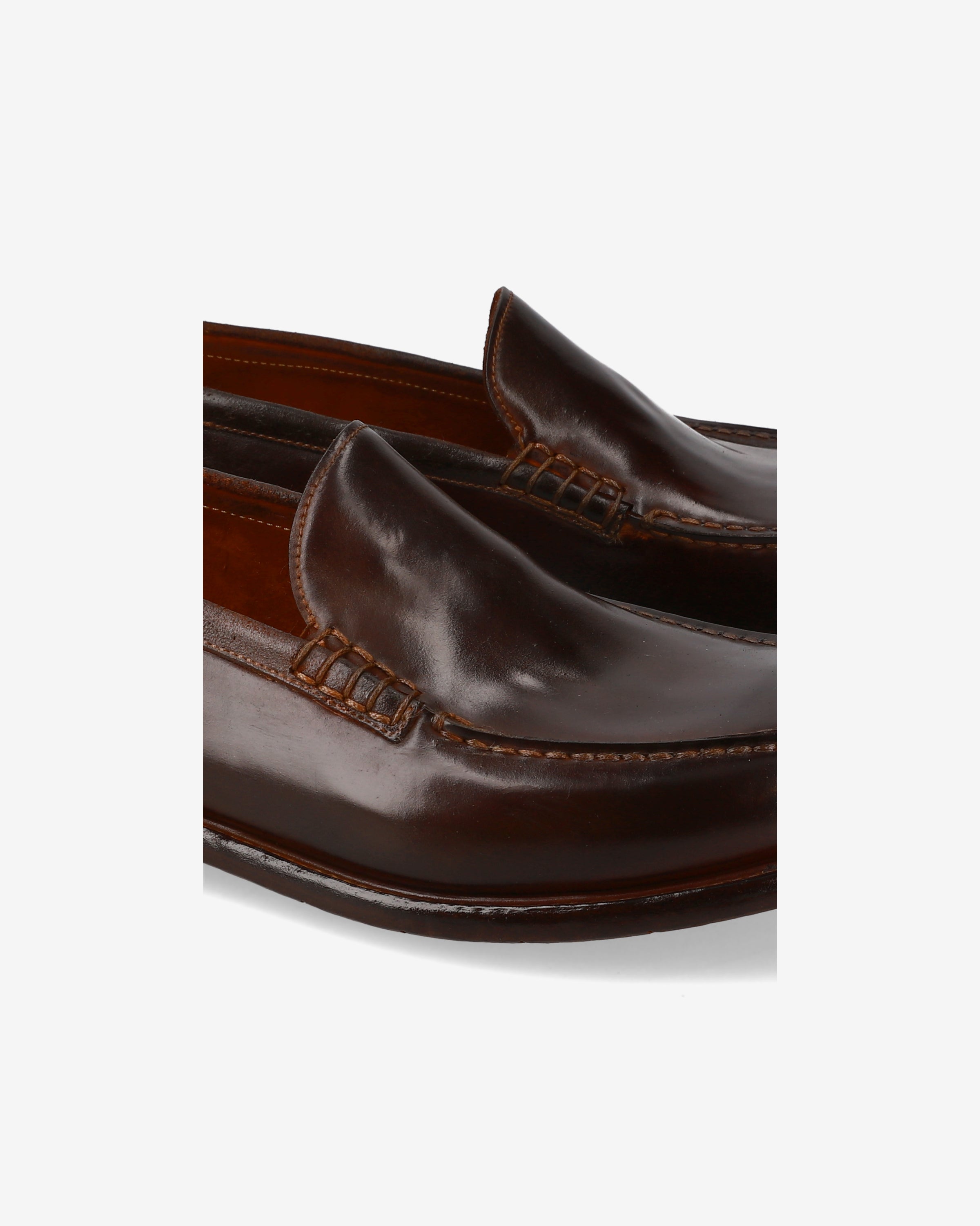Premiata Loafers mocassins cuir cordovan homme