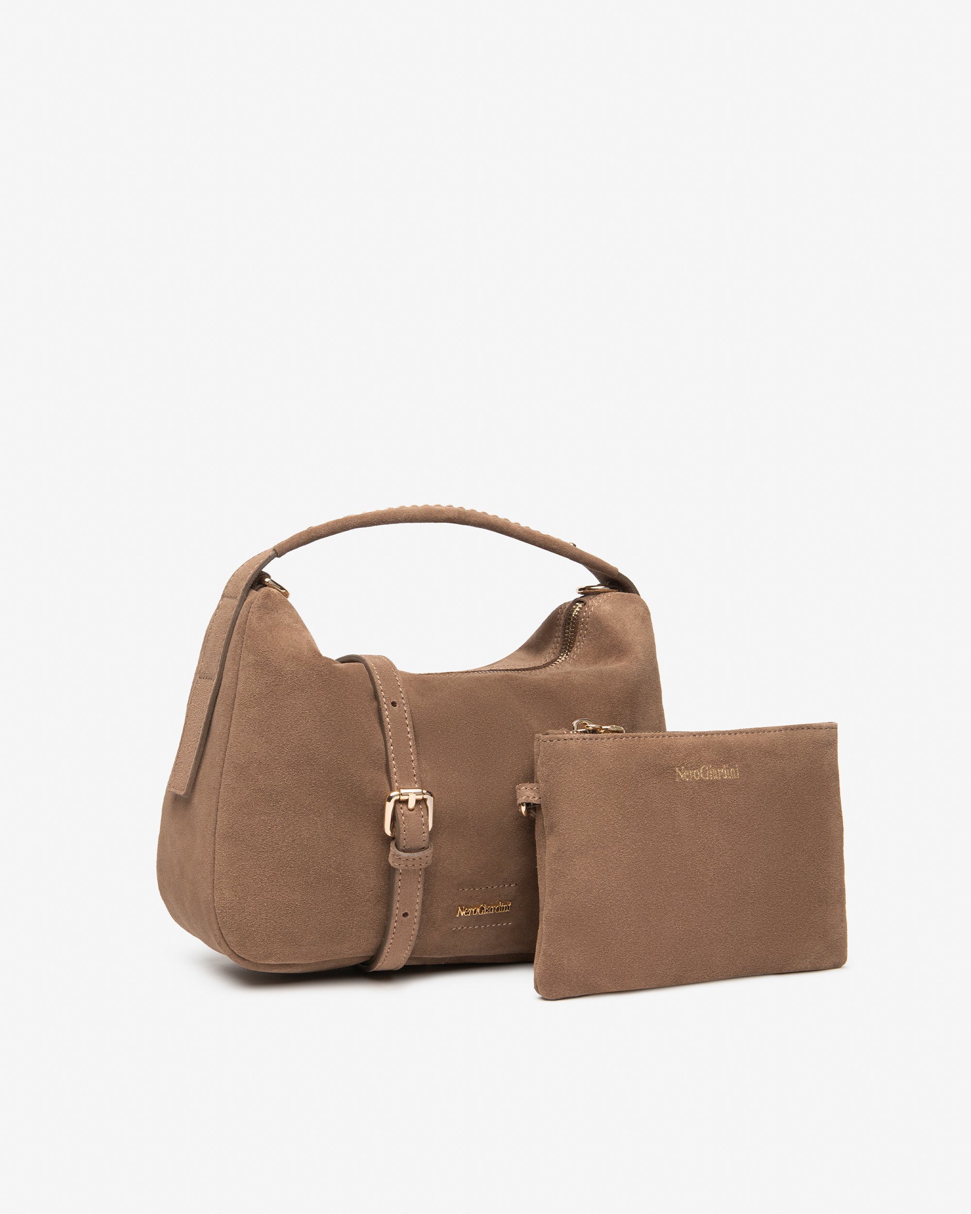 Nero Giardini Hobo sac daim femme souple